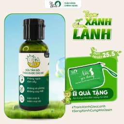 Thumbnail Sữa tắm gội cho bé Mệ Đoan phòng ngừa rôm sảy, các vấn đề về da 200ml 1