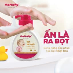 Thumbnail Sữa tắm gội đầu tạo bọt cao cấp cho bé Mamamy gốc thực vật, dịu lành 4 hương thơm Floral/Fancy/Blueberry/Raspberry 3