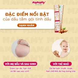Thumbnail Sữa tắm gội Mamamy cao cấp chính hãng cho bé từ sơ sinh, gốc thực vật thiên nhiên, dịu lành gói 5ml 2