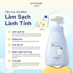 Thumbnail Sữa Tắm Làm Sạch Sâu & Cấp Ẩm Cho Da Bé GOONGBE Kids Mild Body Wash 300ml 2