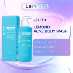 Thumbnail Sữa Tắm Sạch Mụn Lưng Giảm Thâm Mụn ALFASEPT Lemond Acne Body Wash 250ml Chiết Xuất Khổ Qua Ngừa Mụn, Dưỡng Ẩm Da 1