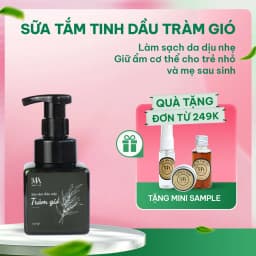 Thumbnail Sữa Tắm Thảo Mộc Tinh Dầu Tràm Gió Mộc An Chiết Xuất Tự Nhiên, Kháng Khuẩn Tốt Ngừa Cảm Lạnh 251g 1