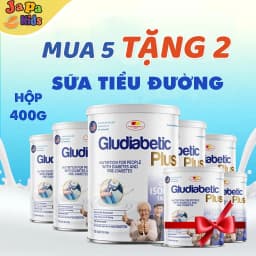 Thumbnail Sữa Tiểu Đường Gludiabetic Plus Giúp Ổn Định Đường Huyết Cho Người Tiểu Đường 1