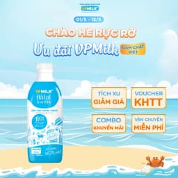 Thumbnail Sữa Tươi Thanh Trùng VPMilk Đà Lạt True Milk - không đường 950ml 1