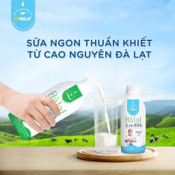 Thumbnail Sữa Tươi Thanh Trùng VPMilk Đà Lạt True Milk - không đường 950ml 3