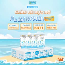 Thumbnail Sữa tươi UHT Đà Lạt True Milk VPMilk không đường hộp 180ml (thùng 48 hộp) 1