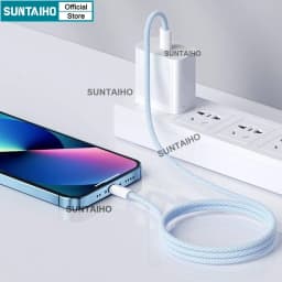 Thumbnail Suntaiho Dây Sạc IP Nhanh PD 20W Type-C Cáp Sạc Hỗ Trợ Truyền Dữ Liệu Cho iPhone iPad AirPods 3