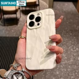 Thumbnail Suntaiho Ốp lưng Iphone Thời Trang Đơn Giản Sóng Sương Mù Màu Đen Ốp Điện Thoại Silicon Mềm Làm Dày Chống Sốc  Cho Iphone 15 14 12 13 11 Pro Max IP 7 8 Plus Iphon X Xs XR XsMax 4