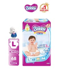 Thumbnail Tã dán Bobby S80/M76/L68/XL62/XXL56 mới- Lõi nén cotton-soft 3mm:S80 1