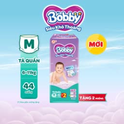Thumbnail Tã quần Bobby Siêu Khô Thoáng - 100% Thoáng Khí Jumbo S46/M42/L36/XL32/XXL28/XXXL22 2