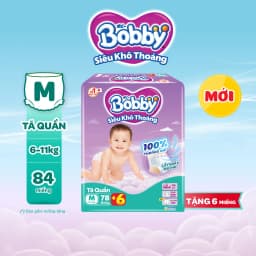 Thumbnail Tã quần Bobby Siêu Khô Thoáng - 100% Thoáng Khí Ultra Jumbo M/L/XL/XXL/XXL 2