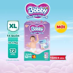 Thumbnail Tã quần Bobby Siêu Khô Thoáng - 100% Thoáng Khí Ultra Jumbo M/L/XL/XXL/XXL 3