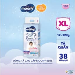 Thumbnail Tã quần cao cấp Moony Bé Gái L44/XL38/XXL26 - Nhập khẩu Nhật Bản 1