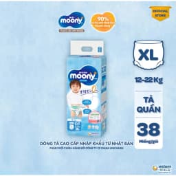 Thumbnail Tã quần cao cấp Moony Bé Trai L44/XL38/XXL26 - Nhập khẩu Nhật Bản 4