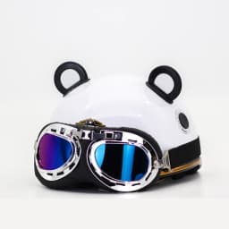 Thumbnail Tai gấu gắn mũ bảo hiểm Hpro Helmet kèm keo dán, phụ kiện trang trí nón bảo hiểm thời trang, siêu cá tính 3