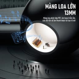 Thumbnail Tai Nghe Bluetooth 5.3 ROBOT T10S Nghe Nhạc 30h Chống Nước IPX4 Hàng Chính Hãng Bảo Hành 12 Tháng 3