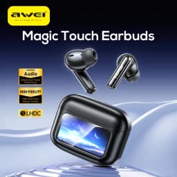 Thumbnail Tai nghe Bluetooth Awei T56 không dây  chống ồn ANC+ENC màn hình màn hình cảm ứng có Mic HD 1