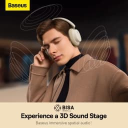Thumbnail Tai nghe Bluetooth chụp tai Baseus Bowie D05 không dây Bluetooth 5.3 chống ồn ANC 70h 3