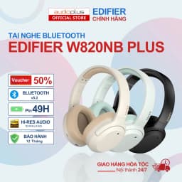 Thumbnail Tai nghe bluetooth chụp tai EDIFIER W820NB Plus - BT v5.2 - Thiết kế êm ái - Mic đàm thoại rõ 1