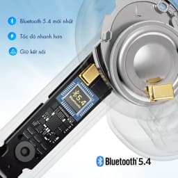 Thumbnail Tai nghe Bluetooth Earfun Air Life kết nối app thời gian nghe 11h bluetooth 5.4 game mode 0,1s 2