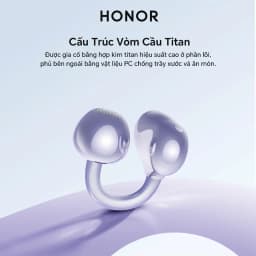 Thumbnail Tai Nghe Bluetooth HONOR CHOICE Earbuds Clip | Chống bụi và nước IP54| Cấu trúc vòm cầu Titan 4