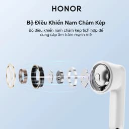 Thumbnail Tai Nghe Bluetooth HONOR CHOICE Earbuds X7e | Bán mở, khử tiếng ồn chủ động | Chống bụi và nước IP54 4