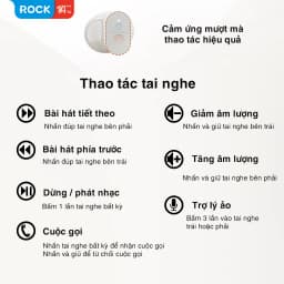 Thumbnail Tai nghe bluetooth không dây nhét tai Rockspace EB900 TWS có mic hàng chính hãng bảo hành 12 tháng 4