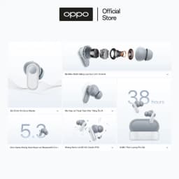Thumbnail Tai nghe Bluetooth Không dây OPPO Enco Buds 2 Pro | 38 giờ phát nhạc | Công thái học | Khử ồn AI | - Hàng chính hãng 2