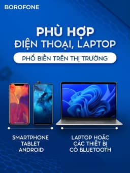 Thumbnail Tai nghe bluetooth không dây Hoco EW04 hỗ trợ định vị, đổi tên, đàm thoại, cảm ứng chạm, nghe nhạc 4h liên tục 4