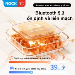 Thumbnail Tai nghe bluetooth không dây nhét tai Rockspace EB900 TWS giảm tiếng ồn bảo hành 12 tháng 2