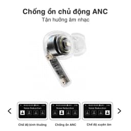 Thumbnail Tai nghe bluetooth không dây nhét tai chống ồn chủ động ANC Rockspace A5 pro TWS có mic BH 12 tháng 2