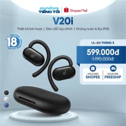 Thumbnail Tai nghe bluetooth Open-Ear soundcore V20i thiết kế mở | Siêu gọn nhẹ | Chống nước và bụi IP55 1