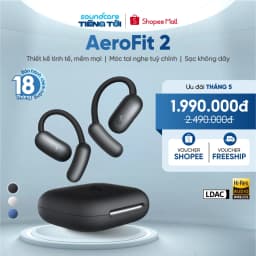 Thumbnail Tai nghe bluetooth Open-Ear soundcore AeroFit 2 | Móc tai tùy chỉnh | Chống nước và bụi IP55 1