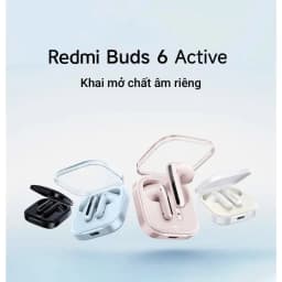 Thumbnail Tai nghe Bluetooth Redmi Buds 6 Active | Thời lượng hoạt động 30h | Micro kép giảm ồn | Giảm độ trễ tốt 1