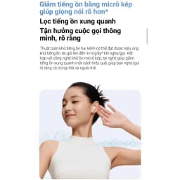 Thumbnail Tai nghe Bluetooth Redmi Buds 6 Active | Thời lượng hoạt động 30h | Micro kép giảm ồn | Giảm độ trễ tốt 4