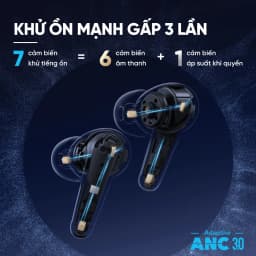 Thumbnail Tai nghe bluetooth soundcore Liberty 4 Pro | Chống ồn ANC 3.0 | Màn hình cảm ứng 2
