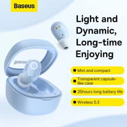 Thumbnail Tai nghe Bluetooth True Wireless Baseus Bowie Wm02 bluetooth 5.3 25h sử dụng App điều khiển 2