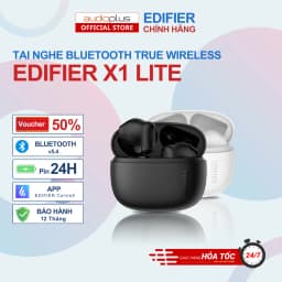 Thumbnail Tai nghe bluetooth true wireless giá rẻ EDIFIER X1 Lite - BT v5.4 - Mic thoại rõ- App EDIFIER ConneX 1
