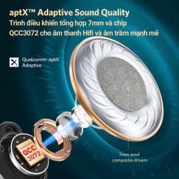 Thumbnail Tai nghe Bluetooth True Wireless EarFun Free Pro 3 Bluetooth 5.3 chống ồn ANC chip Qualcomm QCC3072 4