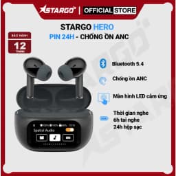 Thumbnail Tai nghe Bluetooth True Wireless StarGO Hero chống ồn ANC thời gian nghe 6h - BH 12 tháng 1