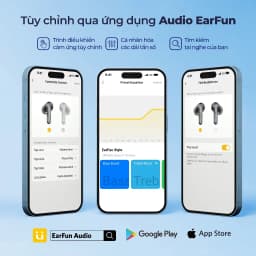 Thumbnail Tai nghe Bluetooth True Wireless Earfun Air 2 (2024) âm thanh LDAC, hires thời gian nghe 9h 4