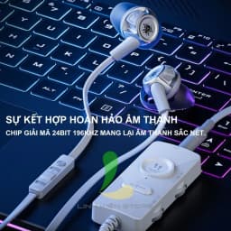 Thumbnail Tai nghe chơi game HOSAN Plextone G21 kèm Gaming Sound Card GS21 hỗ trợ âm thanh đa năng 2