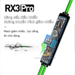 Thumbnail Tai nghe chơi game HOSAN xMowi RX3 PRO trang bị mic rời cùng jack 3.5mm tiện lợi 3