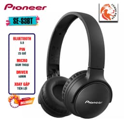 Thumbnail Tai Nghe Chụp Tai Bluetooth PIONEER SE-S3BT. Driver 40mm - Pin 25 Tiếng - Cá Tính & Nổi Bật 1