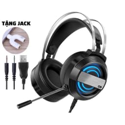 Thumbnail Tai nghe chụp tai gaming Ztu Smart MC Q9 có dây âm thanh vòm 3D mic lọc âm chống ồn đèn led rgb phong cách gaming 4