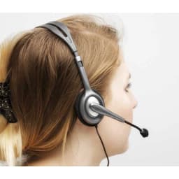 Thumbnail Tai nghe chụp tai Logitech H110 - 2 jack 3.5mm, Mic khử giảm tiếng ồn, âm thanh nổi 3