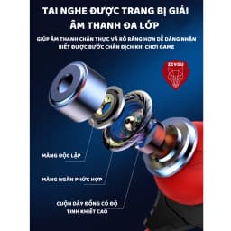 Thumbnail Tai nghe có dây chống ồn cao cấp ZIYOU G10 gaming có mic rời tiện lợi dùng cho pc, laptop, điện thoại 3