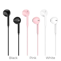 Thumbnail Tai Nghe Có Dây Jack 3.5mm Chính Hãng HOCO dài 1.2m tích hợp Micro tiện lợi, chất liệu bền bỉ 4