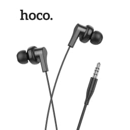 Thumbnail Tai nghe có dây  jack cắm 3.5mm Hoco M114 , hỗ trợ mic đàm thoại , dây dài 120cm , nút cao su chống tiếng ồn 2
