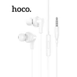 Thumbnail Tai nghe có dây  jack cắm 3.5mm Hoco M114 , hỗ trợ mic đàm thoại , dây dài 120cm , nút cao su chống tiếng ồn 3